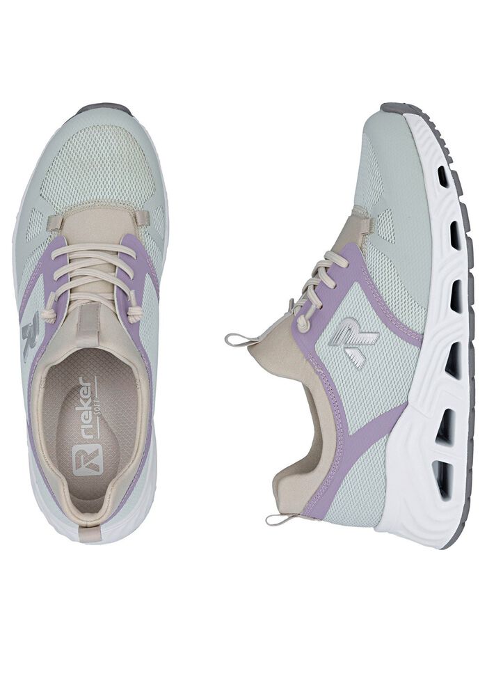 Rieker, sportliche Damen-Sneaker, mit herausnehmbarem Fu&szlig;bett 